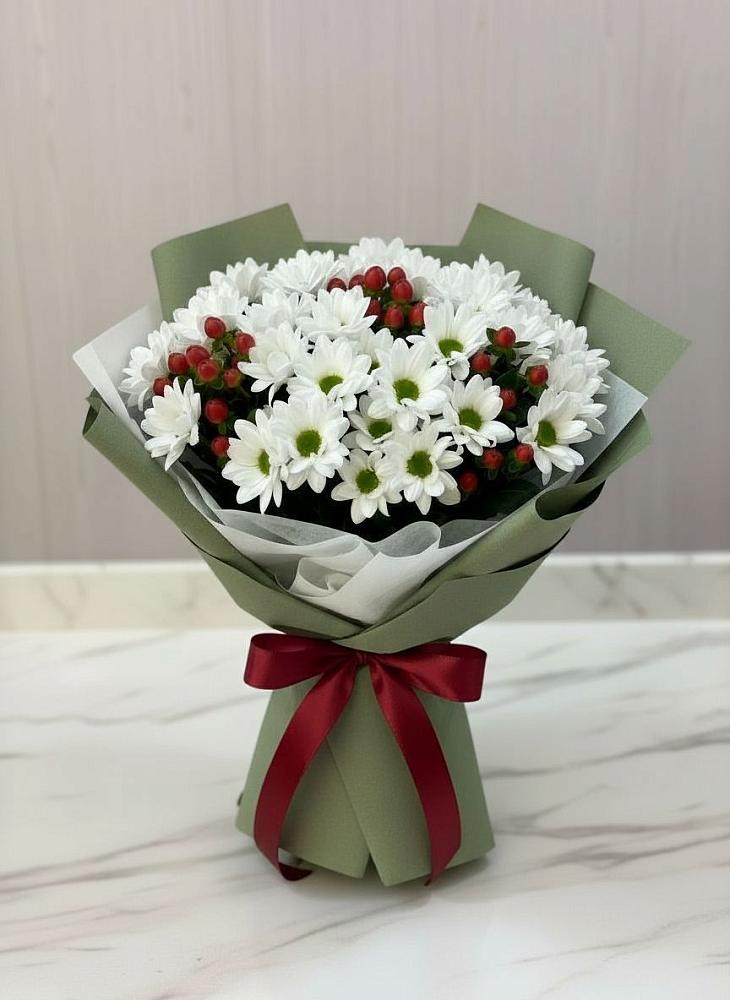 Букет цветов из: Хризантемы в Кропачёво