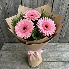 Букет цветов из:  Герберы в Кропачёво