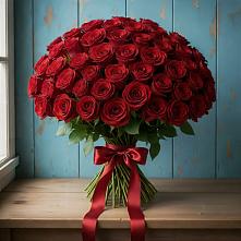 Букет Красные розы Блэк Меджик в Кропачёво