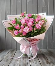 Букет Розовый кустик #REPLACE_PRED# Кропачёво