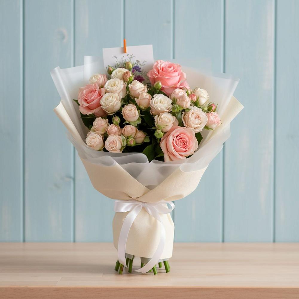 Букет цветов из: Розы в Кропачёво