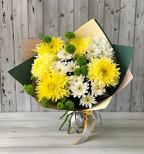 Букет цветов из:  Хризантемы в Кропачёво