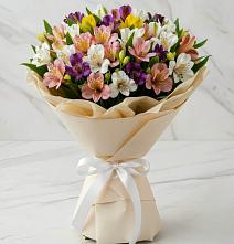 Букет цветов из:  Альстромерии в Кропачёво