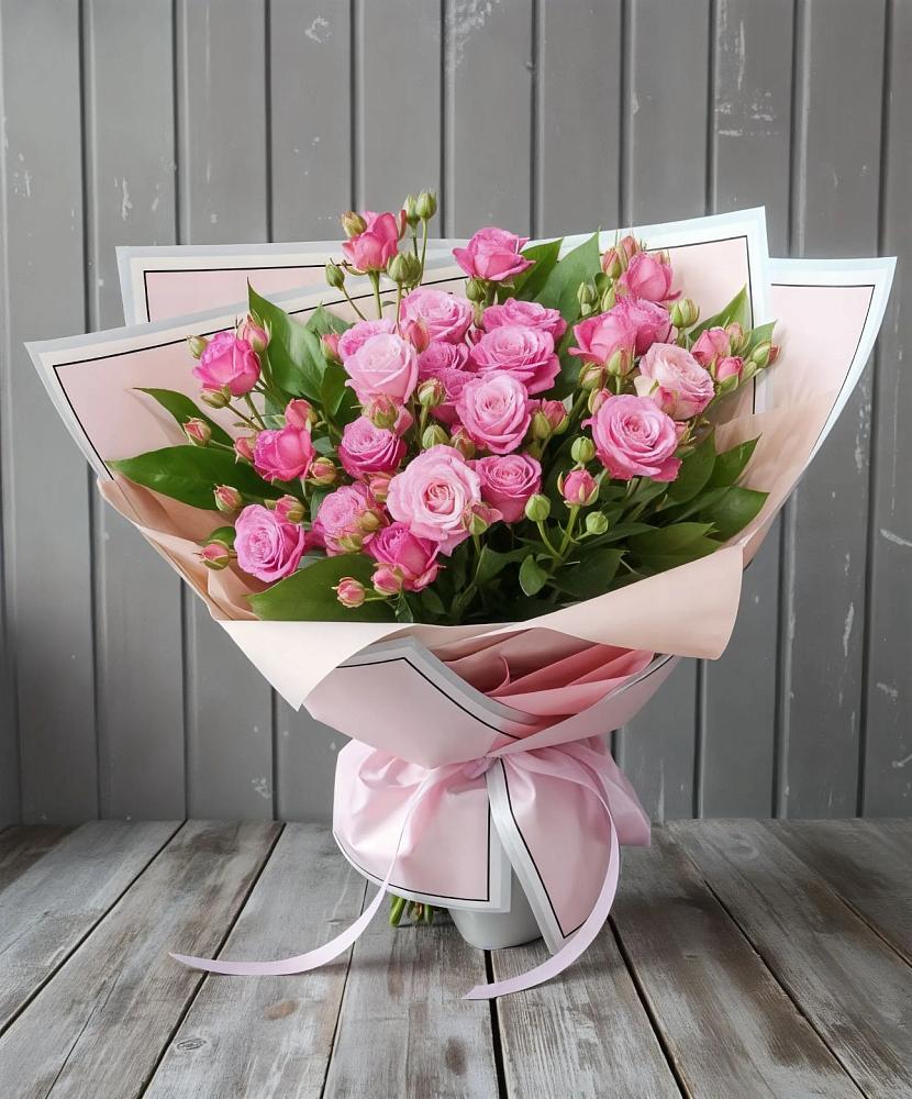 Букет Розовый кустик в Кропачёво