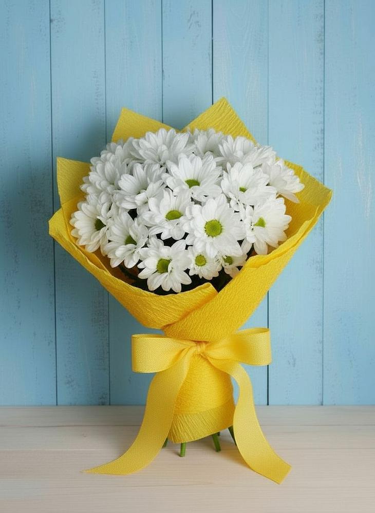 Букет цветов из: Хризантемы в Кропачёво