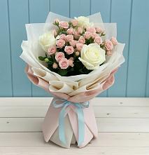 Букет цветов из:  Розы #REPLACE_PRED# Кропачёво