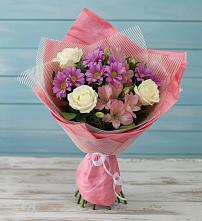 Букет цветов из:  Герберы в Кропачёво