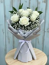 Букет цветов из:  Розы в Кропачёво
