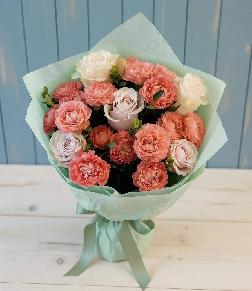 Букет цветов из: Розы в Кропачёво