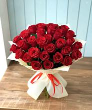Букет 29 Красных роз в Кропачёво