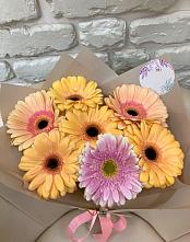 Букет цветов из:  Герберы в Кропачёво