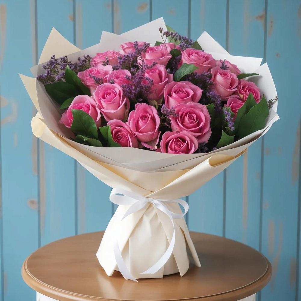 Букет цветов из: Розы в Кропачёво