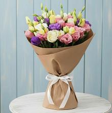 Букет цветов из:  Лизиантусы #REPLACE_PRED# Кропачёво