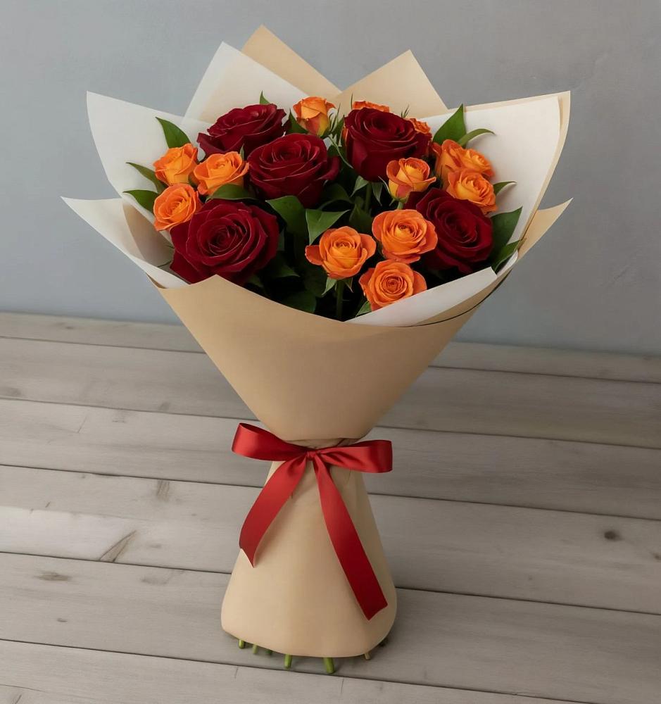 Букет Любовь и восторг в Кропачёво